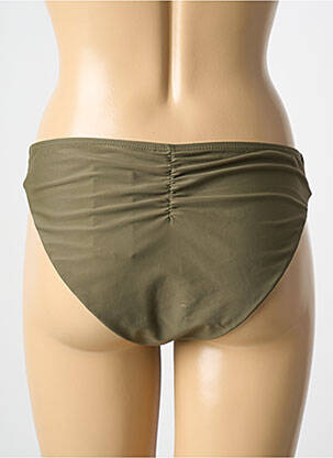 Bas de maillot de bain culotte culotte vert MOLLY BRACKEN femme
