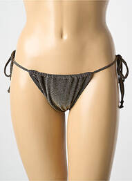 Bas de maillot de bain culotte culotte noir MOLLY BRACKEN femme