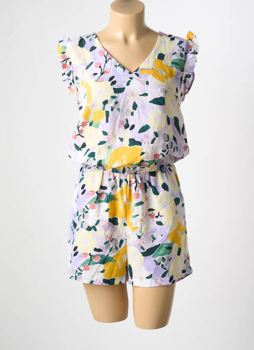 Combishort jaune CERISE BLUE pour femme