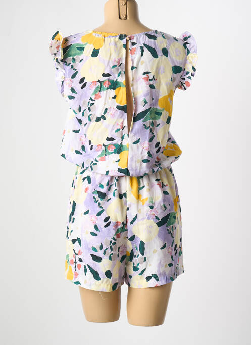 Combishort jaune CERISE BLUE pour femme