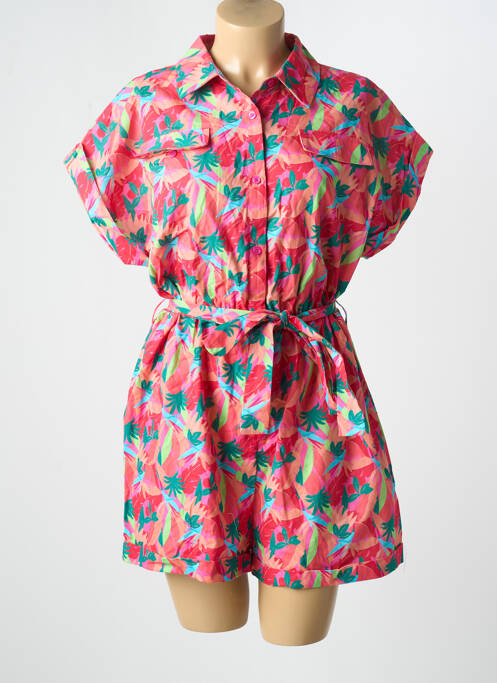 Combishort rose LILI SIDONIO pour femme