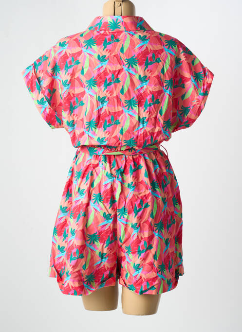 Combishort rose LILI SIDONIO pour femme