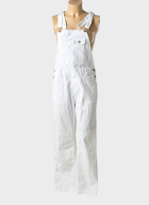 Salopette blanc NINA CARTER pour femme