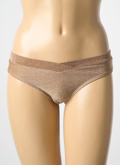 Bas de maillot de bain or MOLLY BRACKEN pour femme