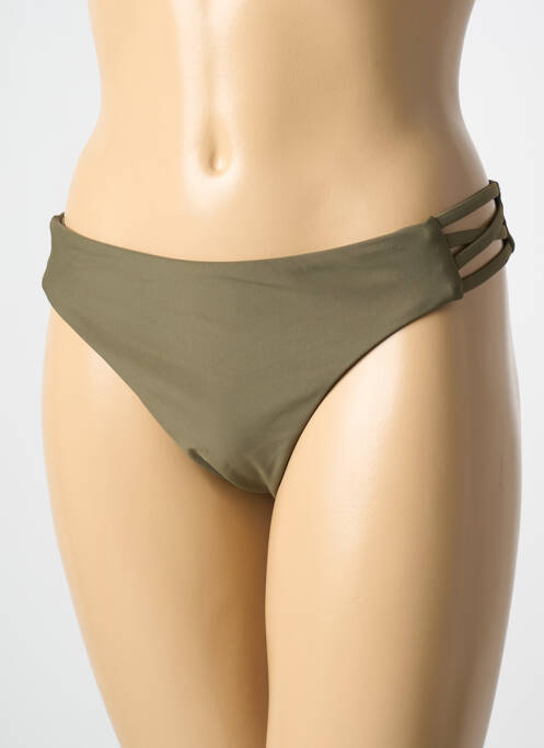Bas de maillot de bain vert MOLLY BRACKEN pour femme