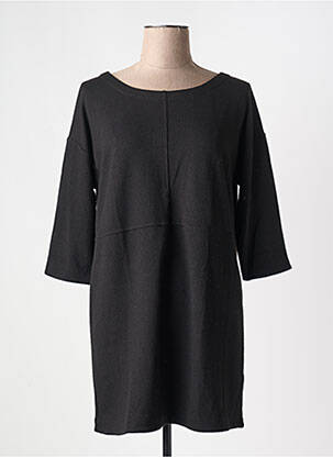 Tunique manches longues col rond noir WHITE STUFF femme