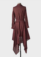 Robe longue violet SEMIOLOGY pour femme seconde vue