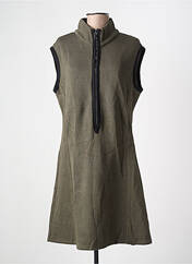 Robe mi-longue vert SEMIOLOGY pour femme seconde vue