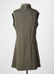 Robe mi-longue vert SEMIOLOGY pour femme seconde vue