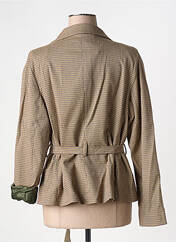 Veste casual marron SEMIOLOGY pour femme seconde vue