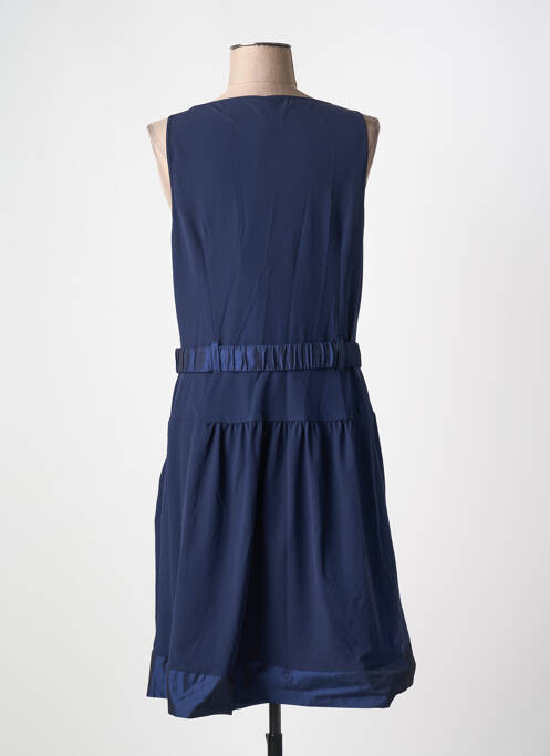 Robe mi-longue bleu INDIES pour femme