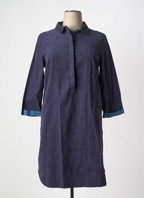 Robe mi-longue bleu WHITE STUFF femme