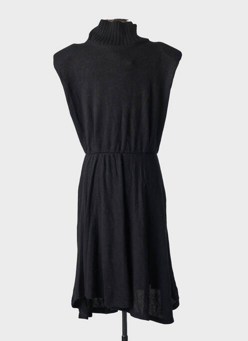 Robe pull noir SEMIOLOGY pour femme