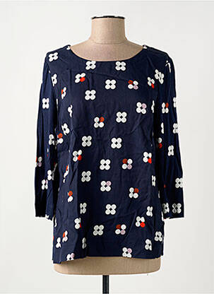 Top imprimé fantaisie manches longues bleu WHITE STUFF femme