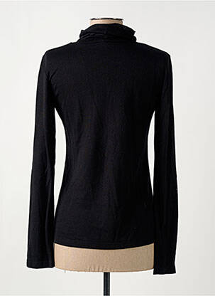 Sous-pull coupe cintrée manches longues noir SEMIOLOGY femme