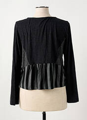 Gilet manches longues gris G!OZE pour femme seconde vue