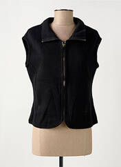 Gilet sans manche noir SEMIOLOGY pour femme seconde vue