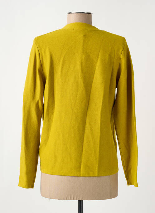 Gilet manches longues jaune WHITE STUFF pour femme