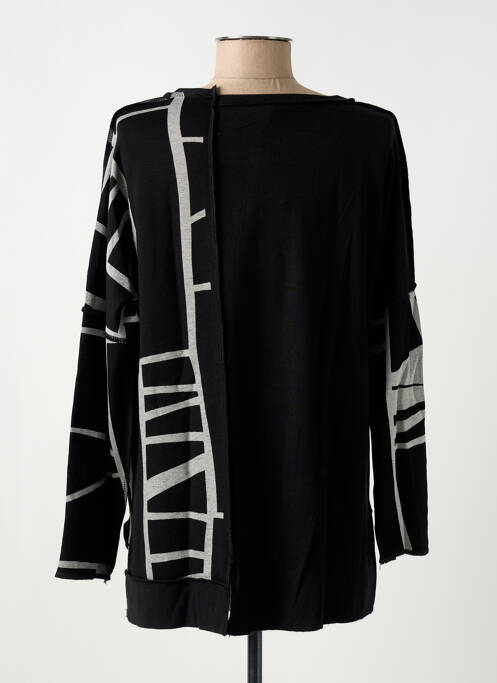 T-shirt noir OZAI N KU pour femme