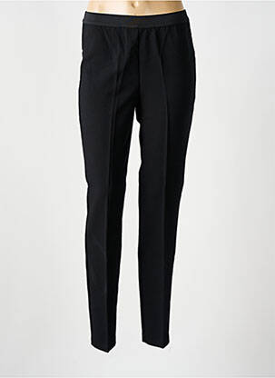 Pantalon slim taille élastique taille normale noir NICE THINGS femme
