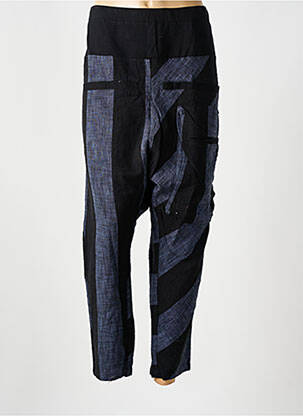 Pantalon large taille normale taille normale noir NOR DENMARK femme