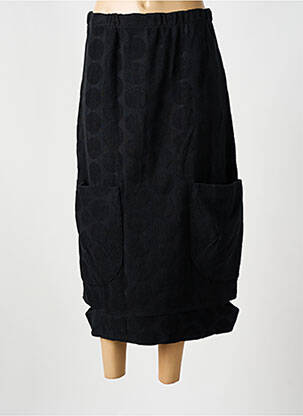 Jupe longue doublure noir GERSHON BRAM femme