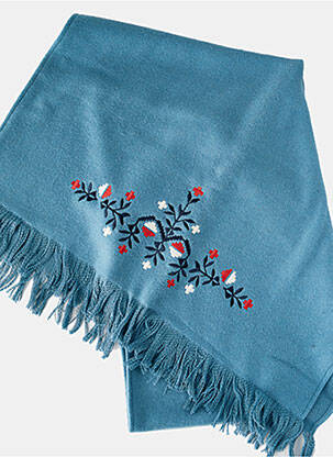 Echarpe bleu BLUTSGESCHWISTER femme