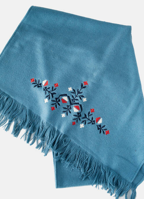 Echarpe bleu BLUTGESCHWISTER pour femme