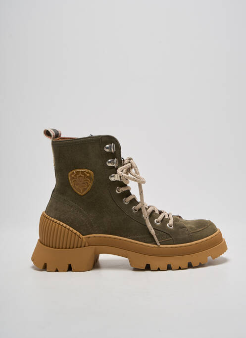 Bottines/Boots vert PHILIPPE MORVAN pour femme