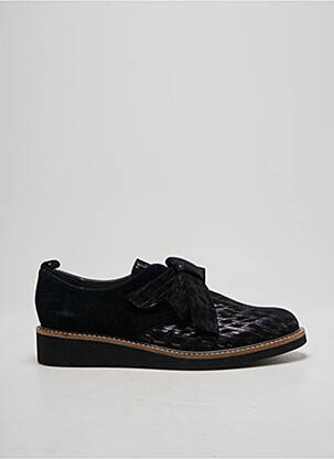 Derbies impression talon plat jusqu'à 3cm noir FUGITIVE BY FRANCESCO ROSSI femme