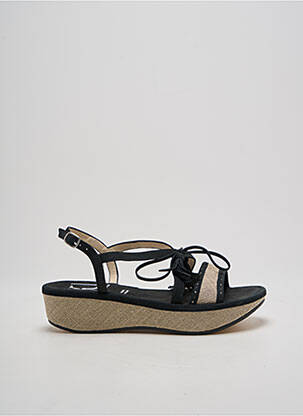 Sandales/Nu pieds noir KARSTON pour femme
