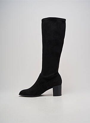 Bottes bout rond talon de 4 à 6cm noir FUGITIVE BY FRANCESCO ROSSI femme