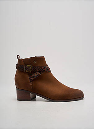 Bottines/Boots marron FUGITIVE BY FRANCESCO ROSSI pour femme