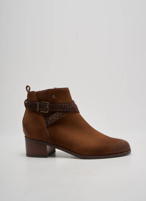 Bottines/Boots marron FUGITIVE BY FRANCESCO ROSSI pour femme