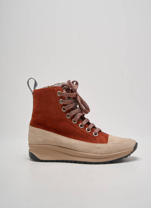 Baskets orange VADDIA pour femme