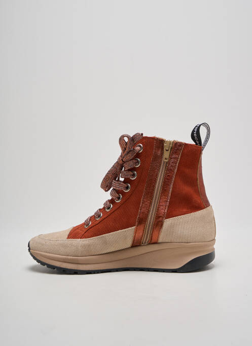 Baskets orange VADDIA pour femme