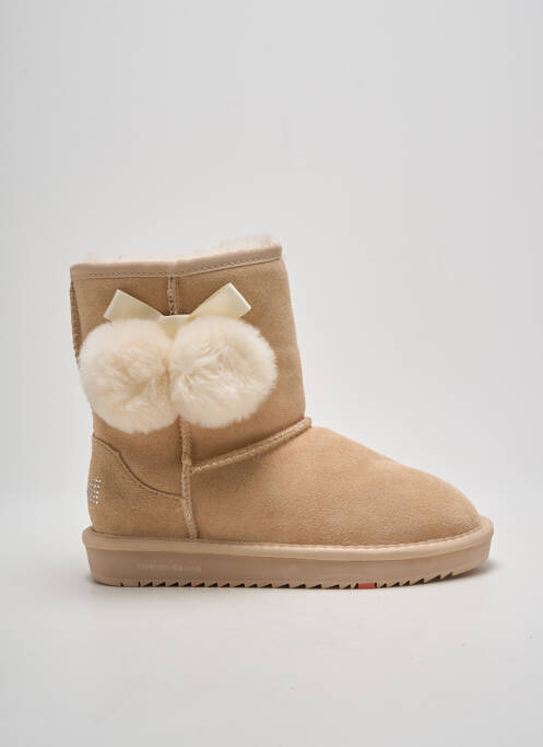 Bottines/Boots beige NATHAN-BAUME femme