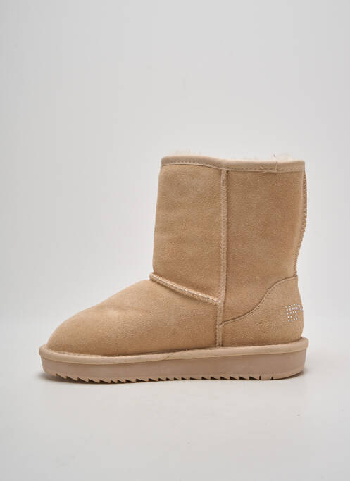 Bottines/Boots beige NATHAN-BAUME femme