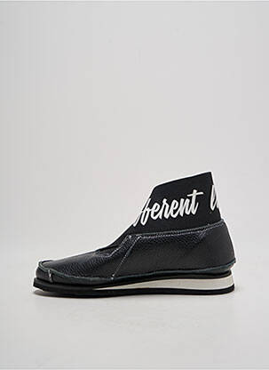 Bottines/boots matière lisse talon plat jusqu'à 3cm noir CLAMP femme