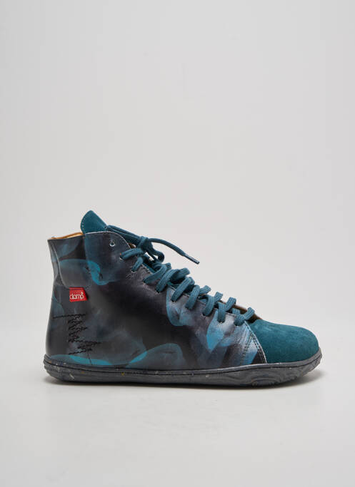 Bottines/Boots bleu CLAMP pour femme