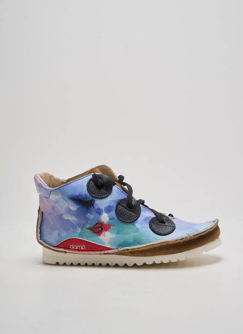 Bottines/Boots bleu CLAMP pour femme