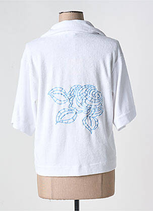 Veste casual col tailleur blanc THE CORNER femme
