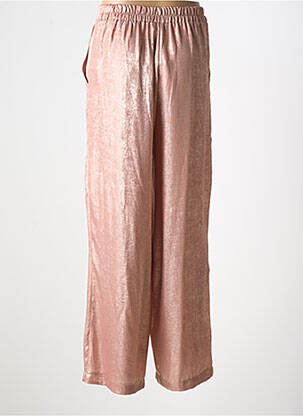 Pantalon large coupe fluide taille normale rose SCARLET ROOS femme