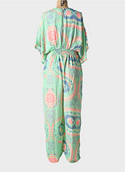 Combi-pantalon vert GOLD&SILVER PARIS pour femme seconde vue