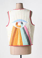 Gilet sans manche beige MOMENT pour femme seconde vue