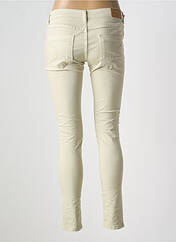 Jeans skinny beige PLACE DU JOUR pour femme seconde vue