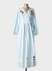 Robe longue bleu CORNER pour femme seconde vue