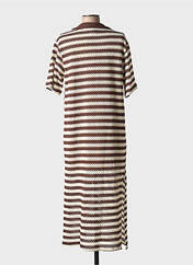 Robe longue marron BANDITAS FROM MARSEILLE pour femme seconde vue