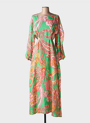 Robe longue orange SUNDRESS pour femme