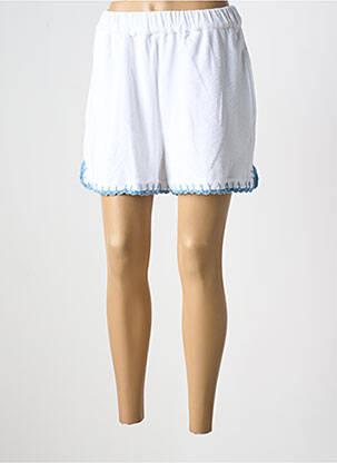 Short blanc THE CORNER pour femme